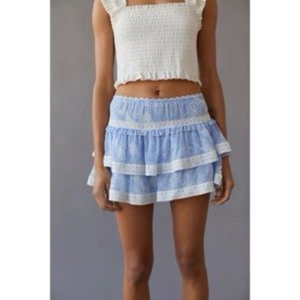 Size L mini skirt bundle! (Urban outfitters, Altar’d State & Wild Fable)